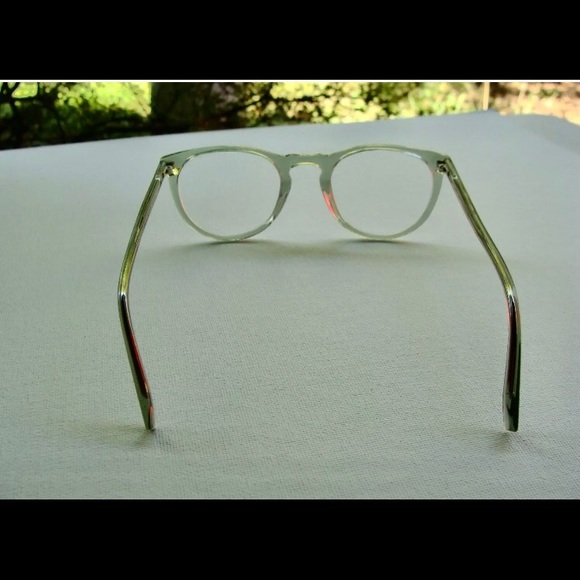 Warby Parker Haskell M711 Eyeglasses Optical Frame 49-22-145 Aloe Crystal - Picture 5 of 10